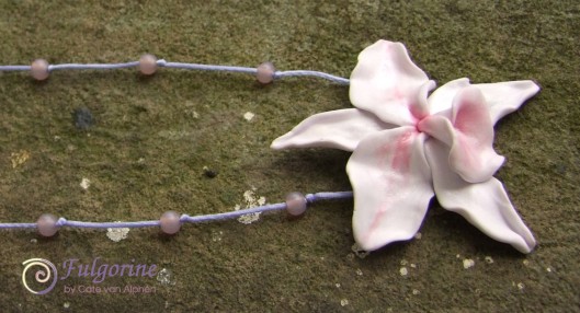 Orchid Necklace by Cate van Alphen